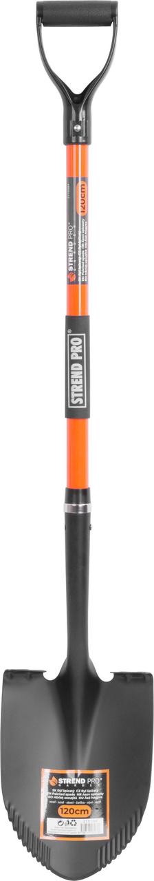Лопата штикова загострена Strend Pro Priemium 1230 мм з склопластиковою ручкою (2110384) Словаччина