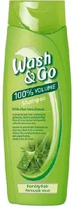 Wash&Go Шампунь для сухого волосся з екстрактом алое вера 360мл (6746)