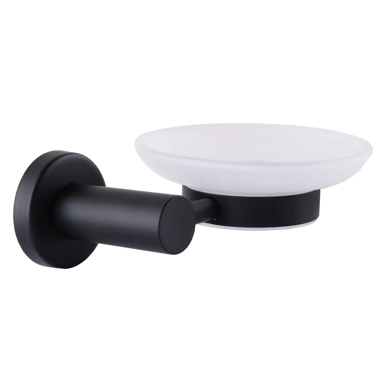 Мильниця Globus Lux BS8408 чорна матова неіржавіюча сталь SUS304