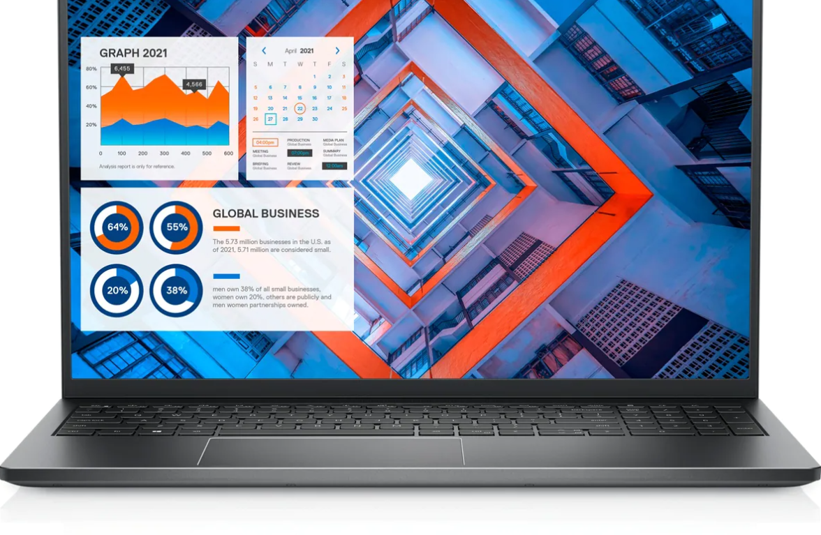 Ноутбук Dell Vostro 7510 15.6" FHD IPS i7 11800H 16Gb SSD 256Gb RTX 3050  Б/В, фото 1