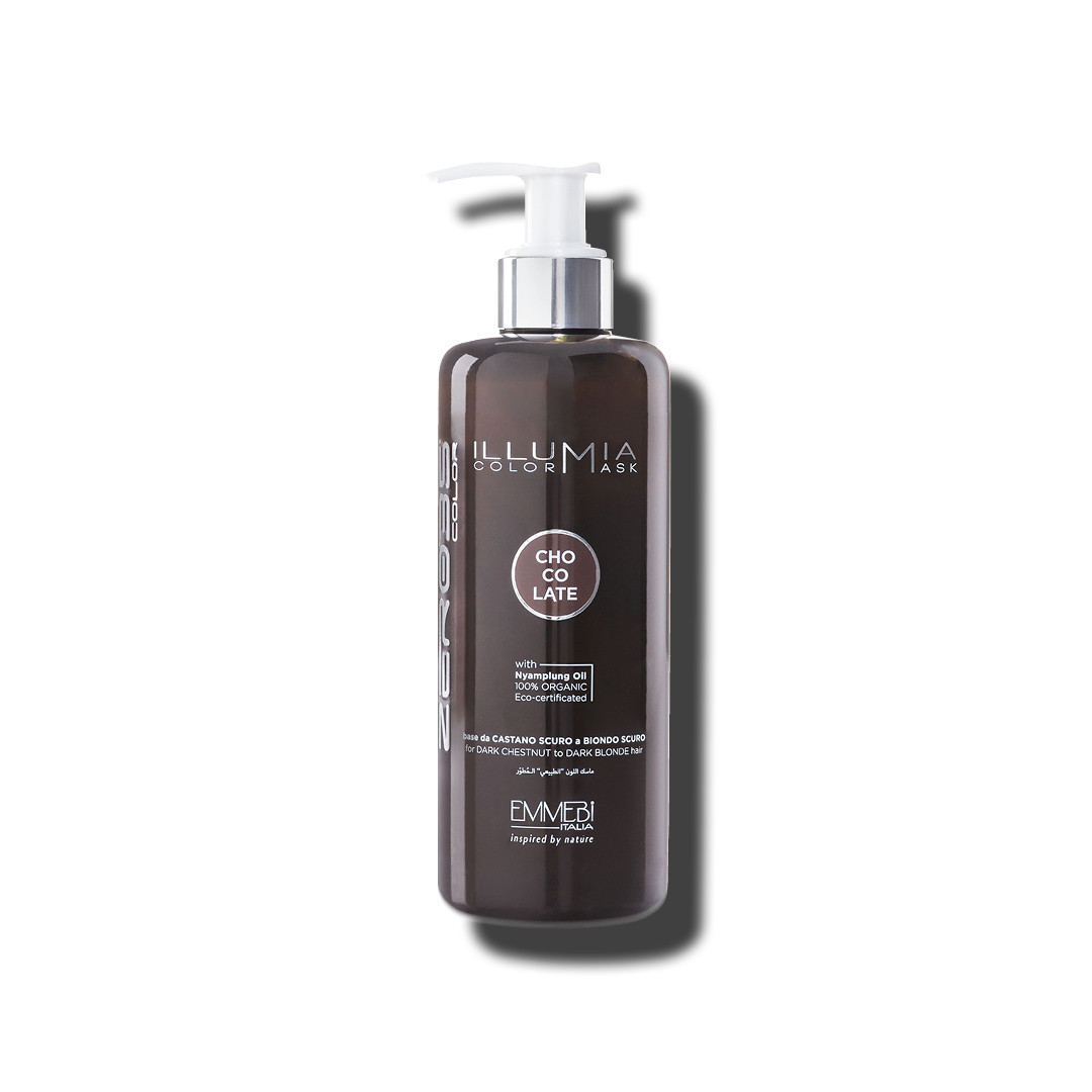 Сяюча тонуюча маска Emmebi ILLUMIA COLOR MASK, 300 ml Шоколад (Chocolate) (10911)