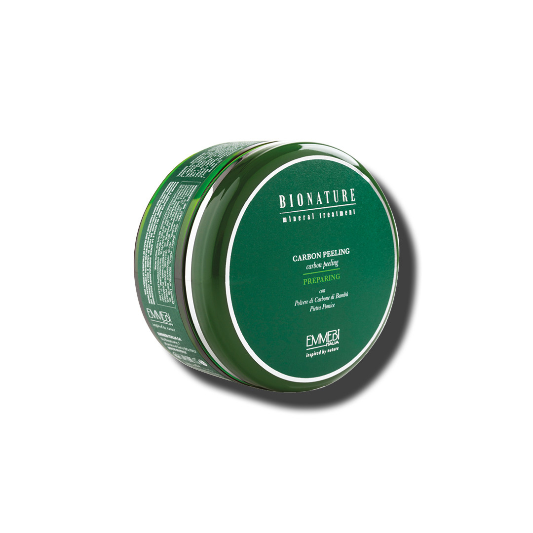 Вуглецевий пілінг для шкіри голови Emmebi Italia Bio Nature Carbon Peeling, 300 ml