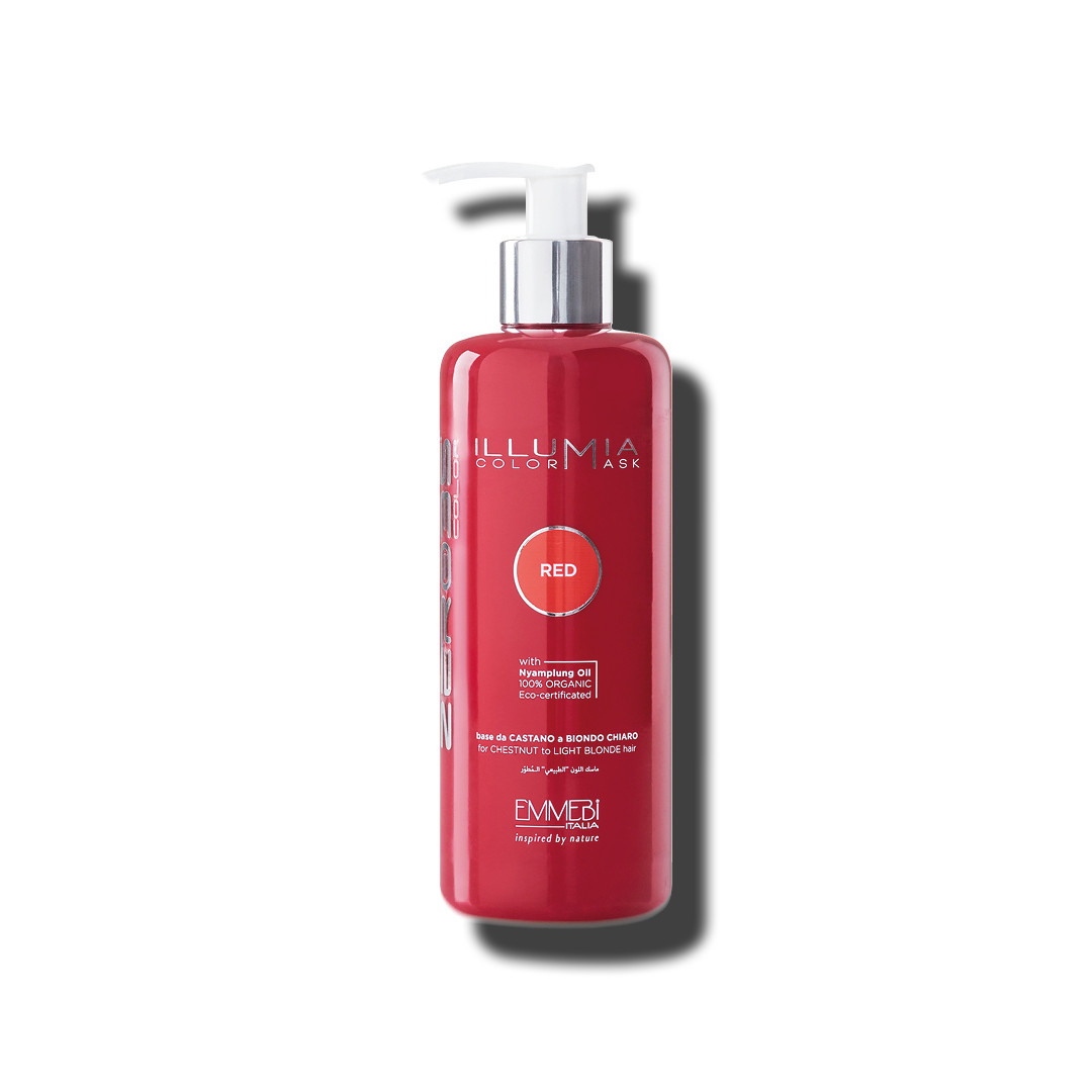 Сяюча тонуюча маска Emmebi Italia Illumia Color Маѕк Red червона, 300ml