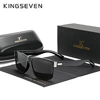 Чоловічі поляризаційні сонцезахисні окуляри KINGSEVEN N752 Black Gray