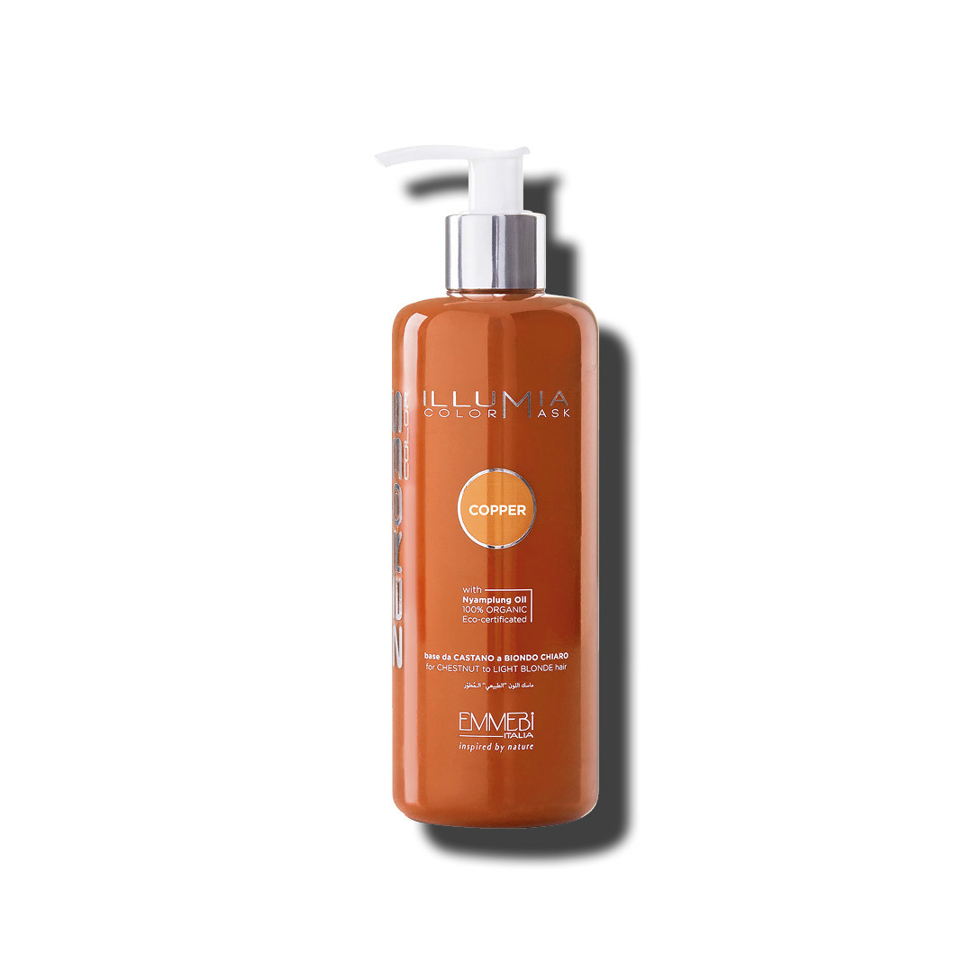 Сяюча тонуюча маска Emmebi Italia Illumia Color Маѕk мідь (Cooper), 300 ml