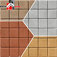 Тротуарна плитка БРУКІВКА 100х100 40мм