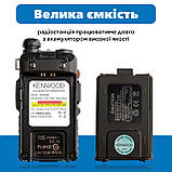 Рация Kenwood TK-F8 Dual Band 1800 мАг, фото 3