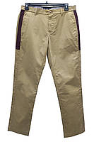 Чоловічі трикотажні штани Tommy Hilfiger chinos custom fit пісочного кольору, розмір W32/L32