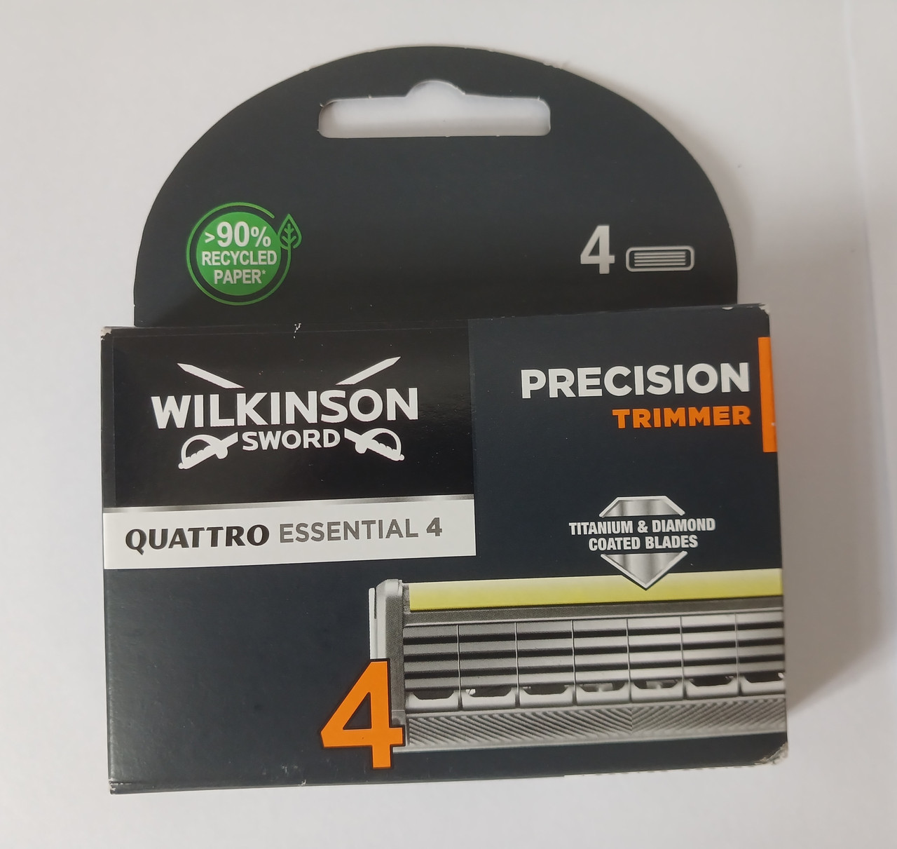 Касети (4 шт.) Wilkinson Quattro (4) titanium precision new