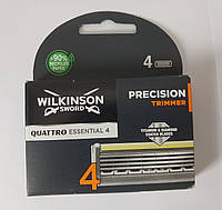 Кассеты (4 шт.) Wilkinson Quattro (4) titanium precision new