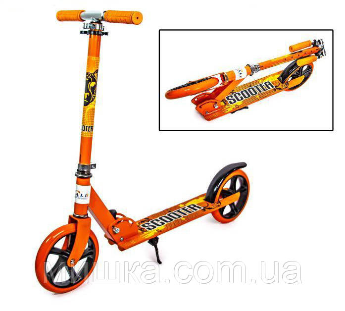 Двоколісний самокат складаний Scooter 460 Orange