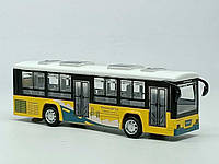 Автобус Yi wu jiayu "City mini bus" желтый музыкальный 20 см Clm-0771C