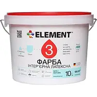 Водно-дисперсионная краска латексная element 3, 10л.