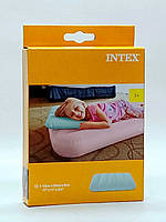 Надувная подушка Intex голубая 68676np-2
