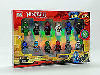 Набор Игровых фигурок Star toys "NinjaGo" Мастера кружитцу 12 штук 0297E