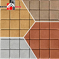 Тротуарна плитка БРУКІВКА 100х100 60мм