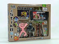 Игровой набор Star toys "Stikbot" с подставкой для телефона JM-02A-4