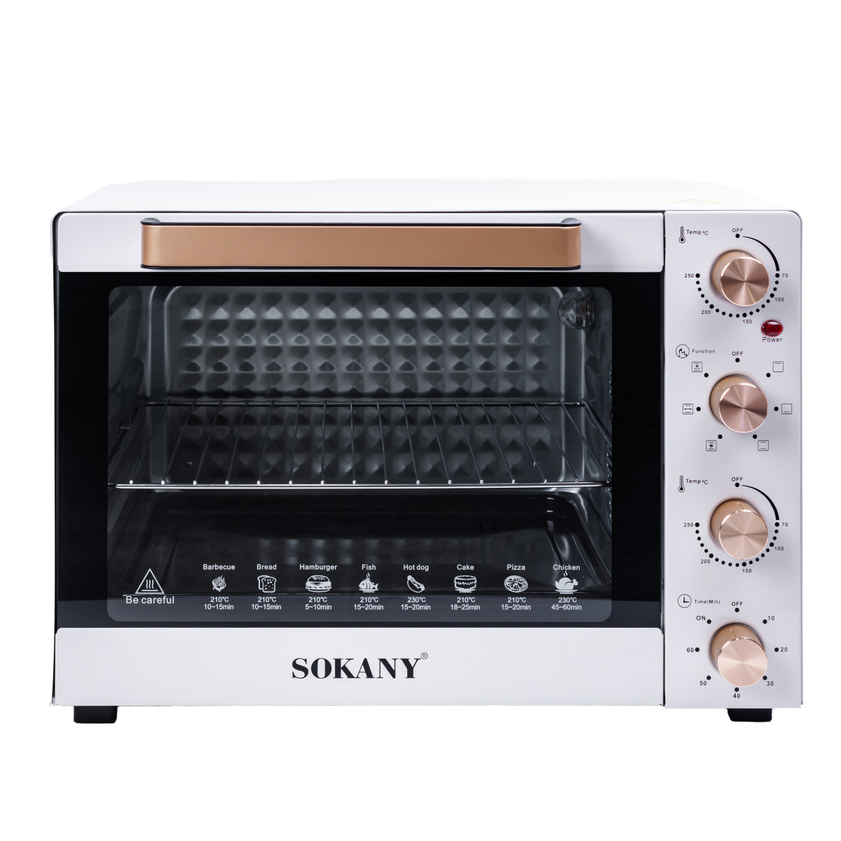 Електродуховка Sokany SK10010 60 л, фото 1