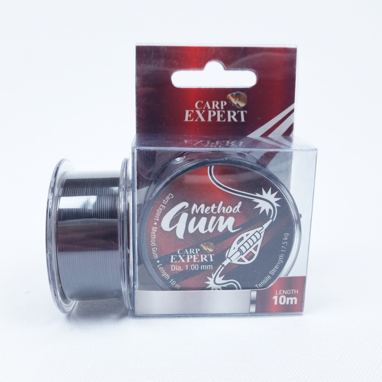 Фідер гам амортизатор для фідера Carp Expert Method Gum Brown 10м 1мм 17.5кг
