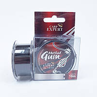 Фидер гам амортизатор для фидера Carp Expert Method Gum Brown 10м 1мм 17.5кг резинка на фидер