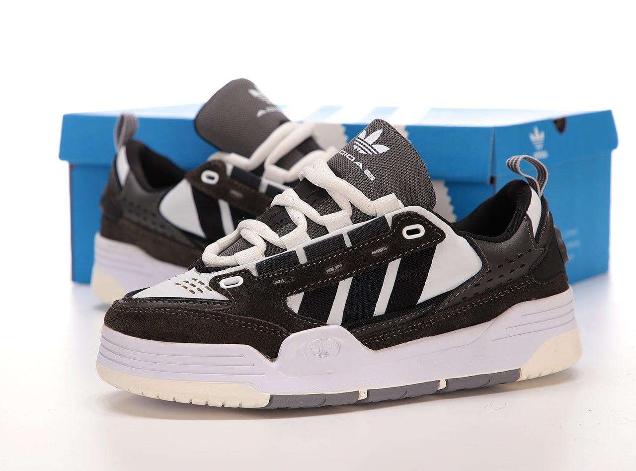 Adidas Adi2000 Black White Молодежные женские кроссовки. Стильные ...