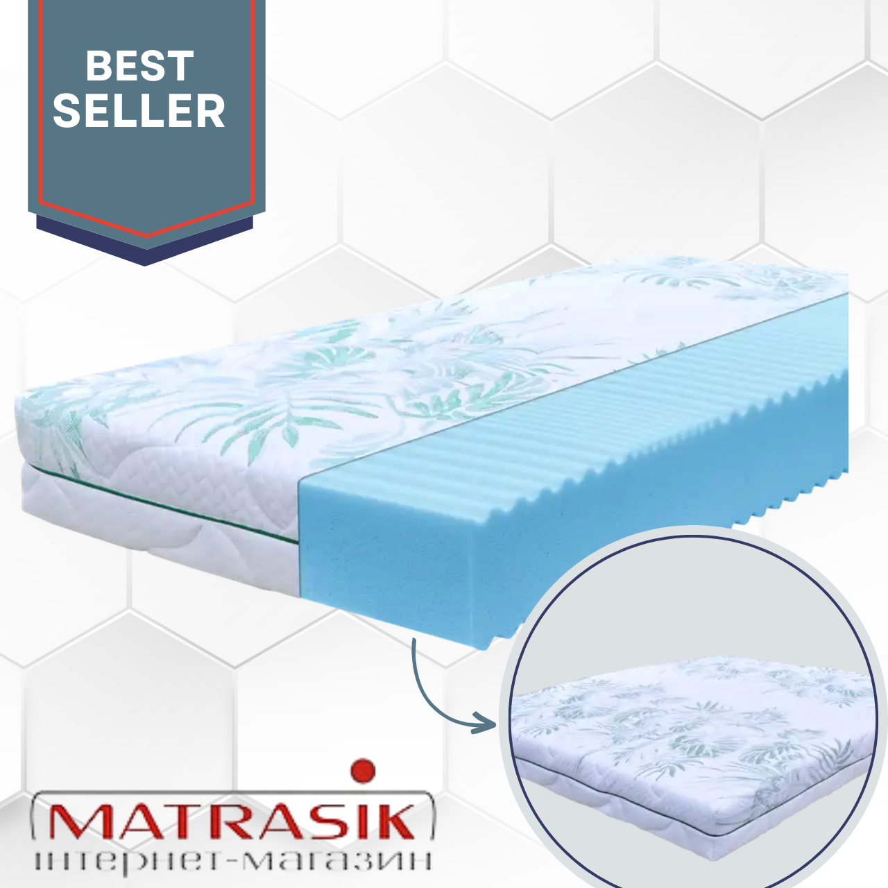 Матрац Keiko Sono (Кейко Соно) 80х190, фото 1