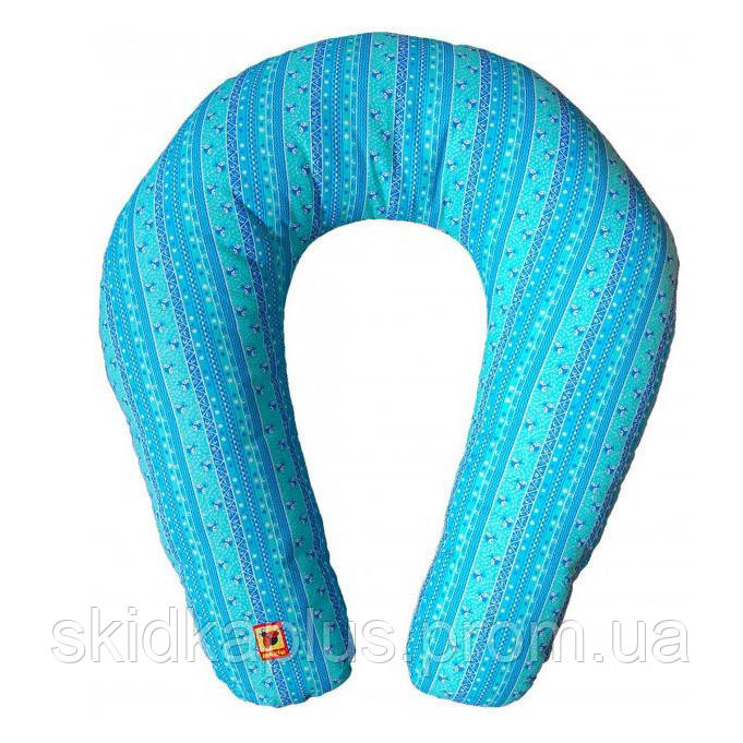 Подушка для годування Macik МС 110612-04 блакитна SP, код: 7424182