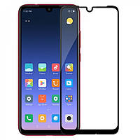 Захисне скло для Xiaomi Redmi Note 7 (M1901F7G, M1901F7H, M1901F7I, M1901F7S) Full Glue (0.3 мм, 2.5D) чорне