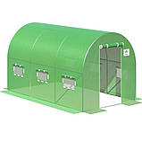 Садова теплиця (парник) 2х3,5х2 м Focus Garden Польща зелена, фото 3