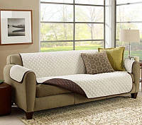 Накидка на диван стеганное покрывало для дивана couch coat двухстороннее защитное покрывало SNM