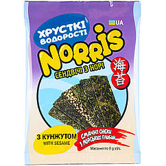 Сендвіч з норі з кунжутом 8г NORRIS