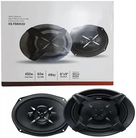 Автомобільна акустика колонки Овали 6х9 GULF MILANO GM-6930 600W