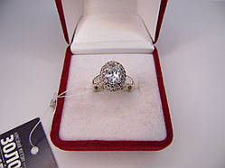 Срібне кільце. Розмір 16,1