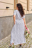 Жіноча літня сукня сарафан Тканина штапель, 100% бавовна Розміри 50-52, 54-56, фото 4