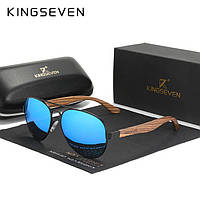 Чоловічі поляризаційні сонцезахисні окуляри KINGSEVEN Z5518 Mirror Blue