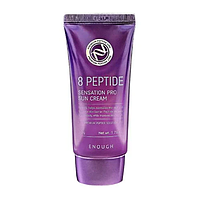 Сонцезахисний крем для обличчя Enough 8 Peptide Sensation Pro Sun Cream SPF50+ PA++++ 50 мл