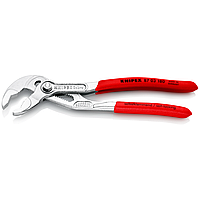 Переставные клещи Knipex Cobra сантехнические (хромированные), 180 мм (87 03 180)