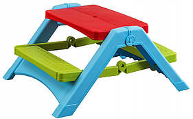 Стіл з лавкою для дітей PalPlay 2 роки +