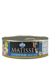 Вологий корм Matisse Mousse Codfish з тріскою для котів 85 г