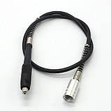 Гравер ROYCE з комплектом фрезерувальних насадок та гнучким валом потужність 135 Вт, фото 4