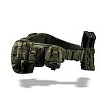 Комплект Modular Battle Belt L\XL 1-го класу захисту. Тактичний пояс з обвісами. Олива, фото 10
