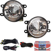 Фары доп.модель Toyota Cars/TY-8132L/FOG-12V9W900Lm+DRL-2W+Turn-2W/эл.проводка (TY-8132-LED 3в1)