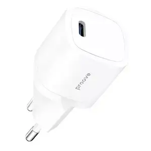 Адаптер живлення для телефона Proove Silicone Power 20W (Type-C) White