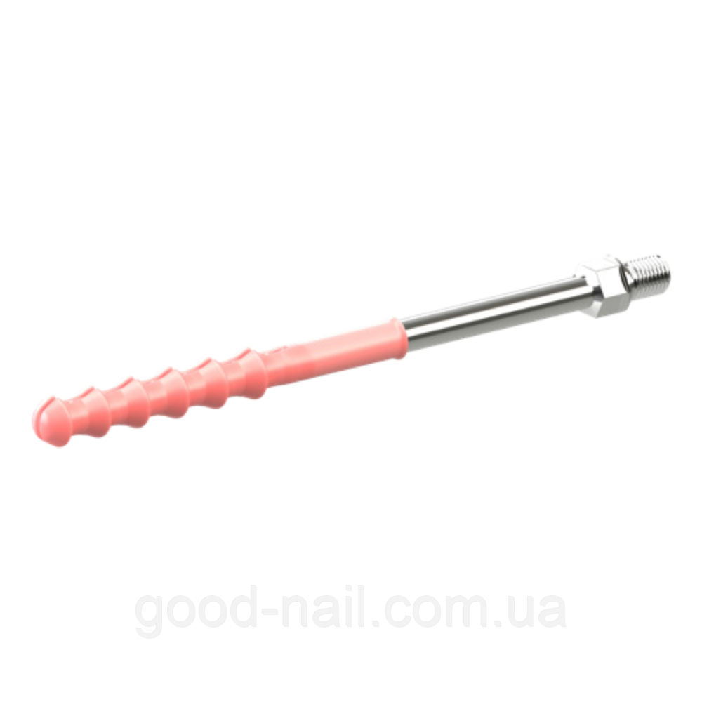 Дюбель 100мм до хомута квадратної пластикової водостічної системи KROP 135\80мм, фото 1