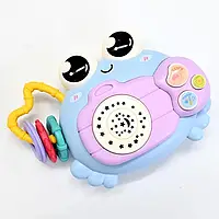 Детская игрушка с проектором "Музыкальный краб"