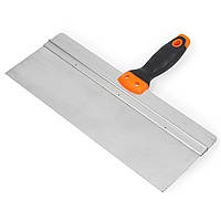 Шпатель із нержавіючим покриттям Polax 350 х 80 мм, двокомпонентна ручка PROFI (111-076)