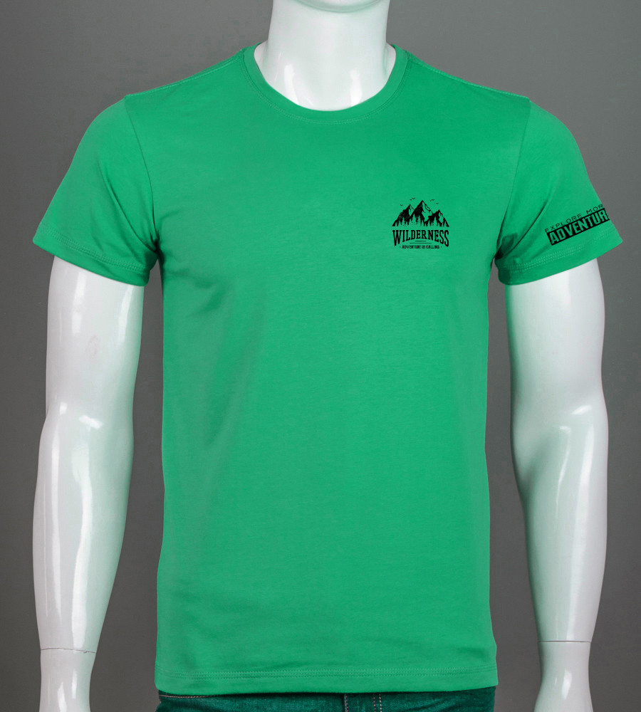 Футболка чоловіча Wilderness 2405м (Уп.4шт M-XXL), Зелений