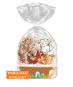 Пакети пп ВЕЛИКДЕНЬ 250*350 +(дно 2х30) уп/ 100 шт.