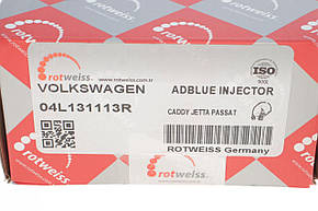 Форсунка AdBlue VW Caddy IV 2.0 TDI 15- (всередині OE VAG) Rotweiss 04L131113R, фото 4