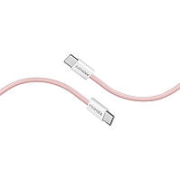 Кабель Promate EcoLine-CC200 USB-C to USB-C 60W Power Delivery 2 м Pink (ecoline-cc200.pink)